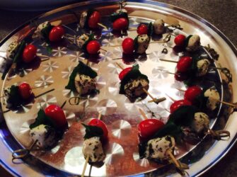caprese bites